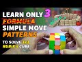 Learn only 3 formula to solve 3x3 rubiks cube  beginner method