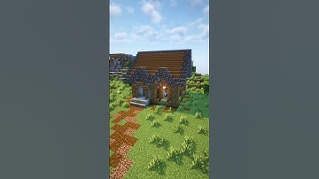 Minecraft Medieval House🏡 Tutorial #shorts #minecraft #tutorial #foryou #fypシ゚ #howtobuild #house