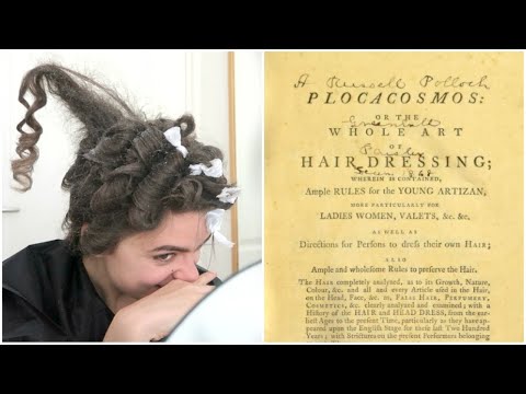 I Followed An 18th Century Hair Tutorial (Don't Try This At Home)