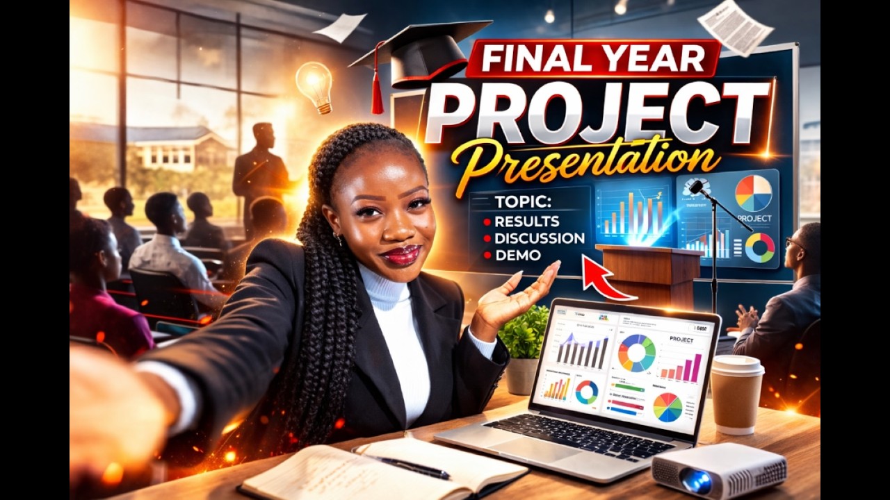 How I Presented My Final Year Project - YouTube