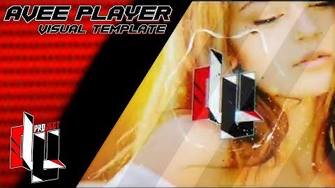 Glitch And Glasses - Finaly || Avee Player Visual Template