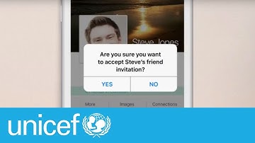 Think before you accept | UNICEF