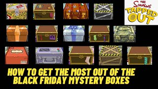 The Simpsons Tapped Out: Black Friday Mystery Boxes - Full Guide with Tips & Tricks