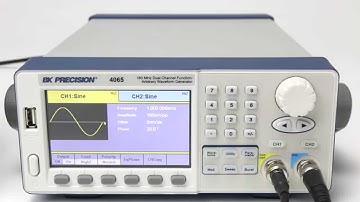 4060 Series - Dual Channel Function/Arbitrary Waveform Generators Overview