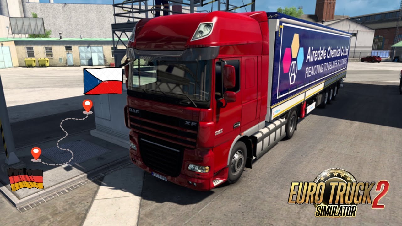 ETS2 Transport Motor Oil from Berlin to Jihlava ProMods 2.73a | Ryunix Kaiju XR1