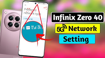 infinix zero 40 5g me 5g network kaise chalaye | how to set 5g network setting in infinix zero 40