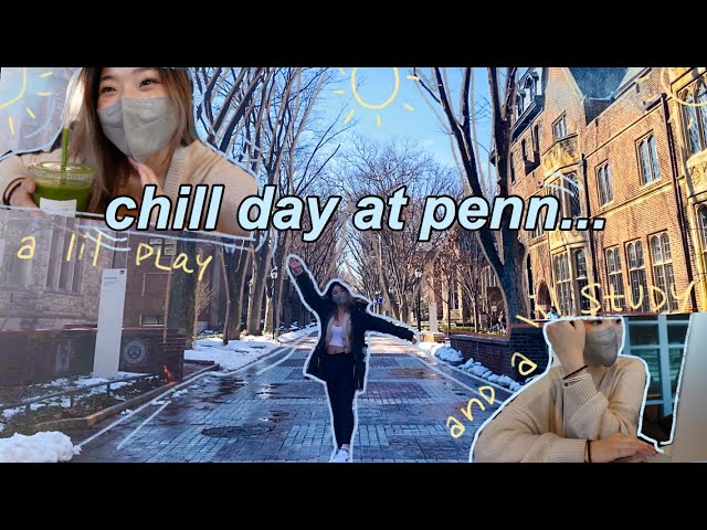 day in a life at upenn :) 