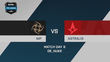 NiP vs Astralis - de_nuke - ESL Pro League season 6 - EU Day 8