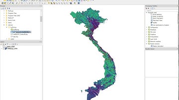 Combining buffering, zonal statistics, and spatial joins in Q-GIS