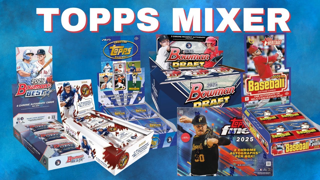 Multi-Year Topps Baseball Mixer! Not-For-Profit Break!
