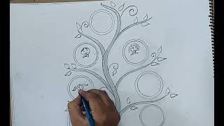 how to draw family tree