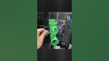 HDPE Hub×FPT Short Radius 90 Elbow Injection Molding