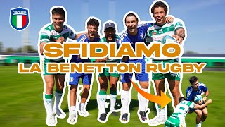 Sfida EPICA contro i CAMPIONI di BENETTON RUGBY 🏉 Calcio VS Rugby