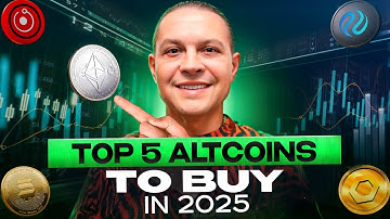 TOP 5 ALTCOINS TO BUY IN 2025! ETH, SOL, LINK, RNDR, INJ — The Next 50x?
