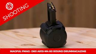 Magpul PMAG D-60 AR15/M4 60-Round Drum Magazine Magpul PMAG D-60 AR15/M4 60-Round Drum Magazine