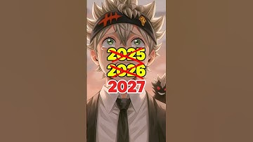 Black Clover is NOT returning in 2026? #blackclover #anime #manga