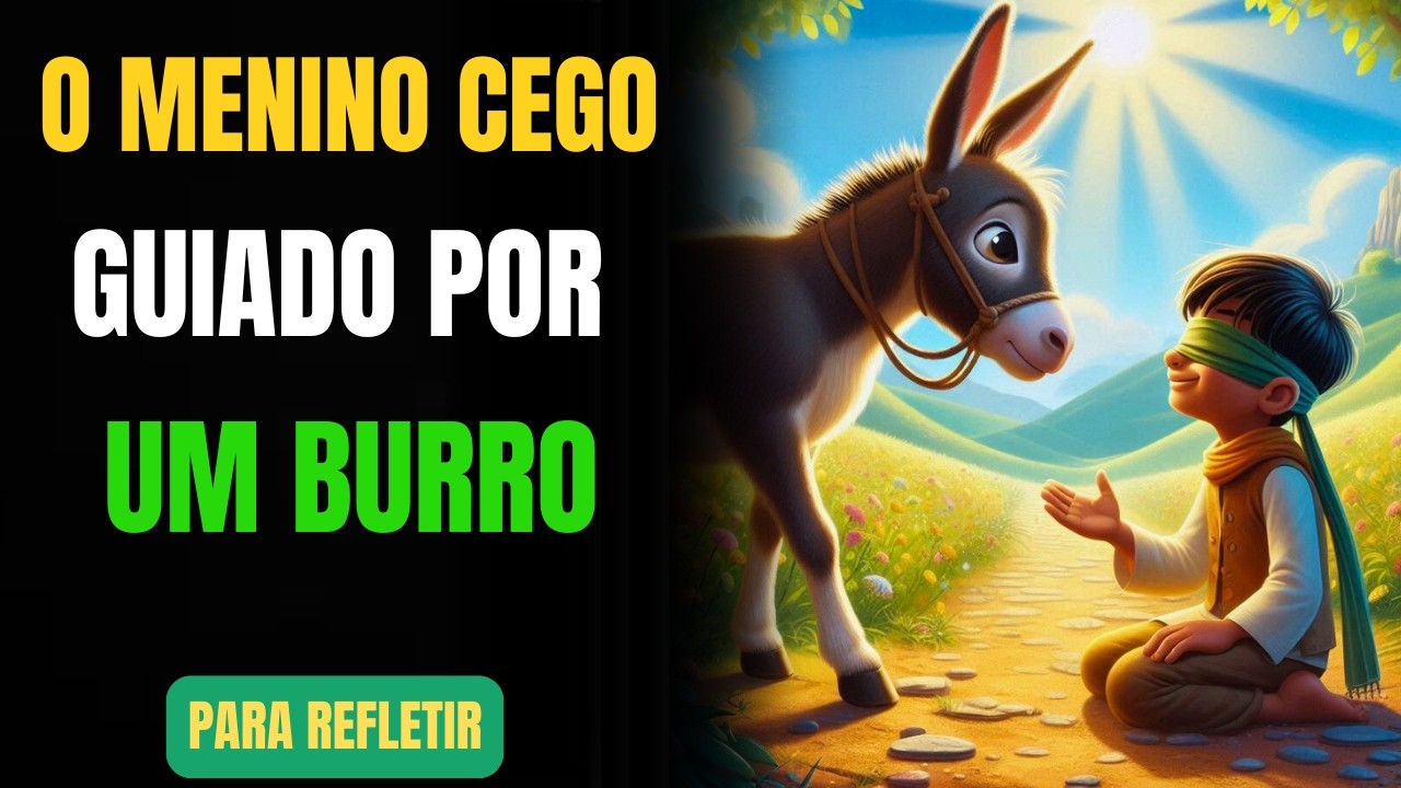 LUÍS, O MENINO CEGO GUIADO POR UM BURRO - O VALOR DO TEMPO