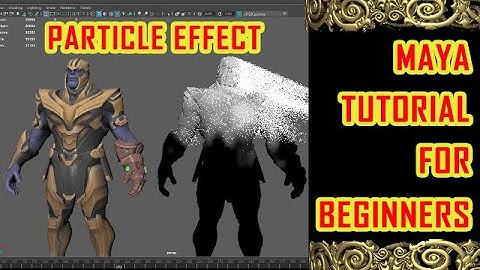 particle effect maya| maya dynamics tutorial| dynamics tutorial| maya fx tutorial