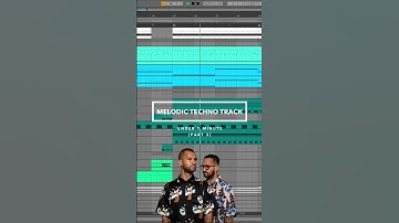 Melodic Techno Track Under 1 Minute!🔥 [PART 3] #Shorts #Ableton