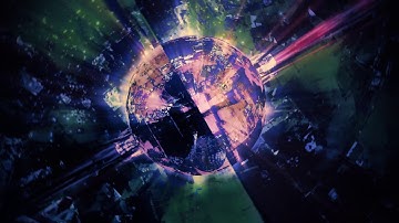 4K Shiny Grunge Glowing Sphere ◉ Moving Background #AAVFX ◉ 60fps 3D Live Wallpaper