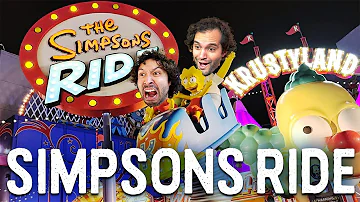 Is The Simpsons Ride a World Class Attraction? • FOR YOUR AMUSEMENT