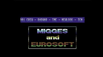C64 Crack Intro: 1986 Migges and Eurosoft Intro