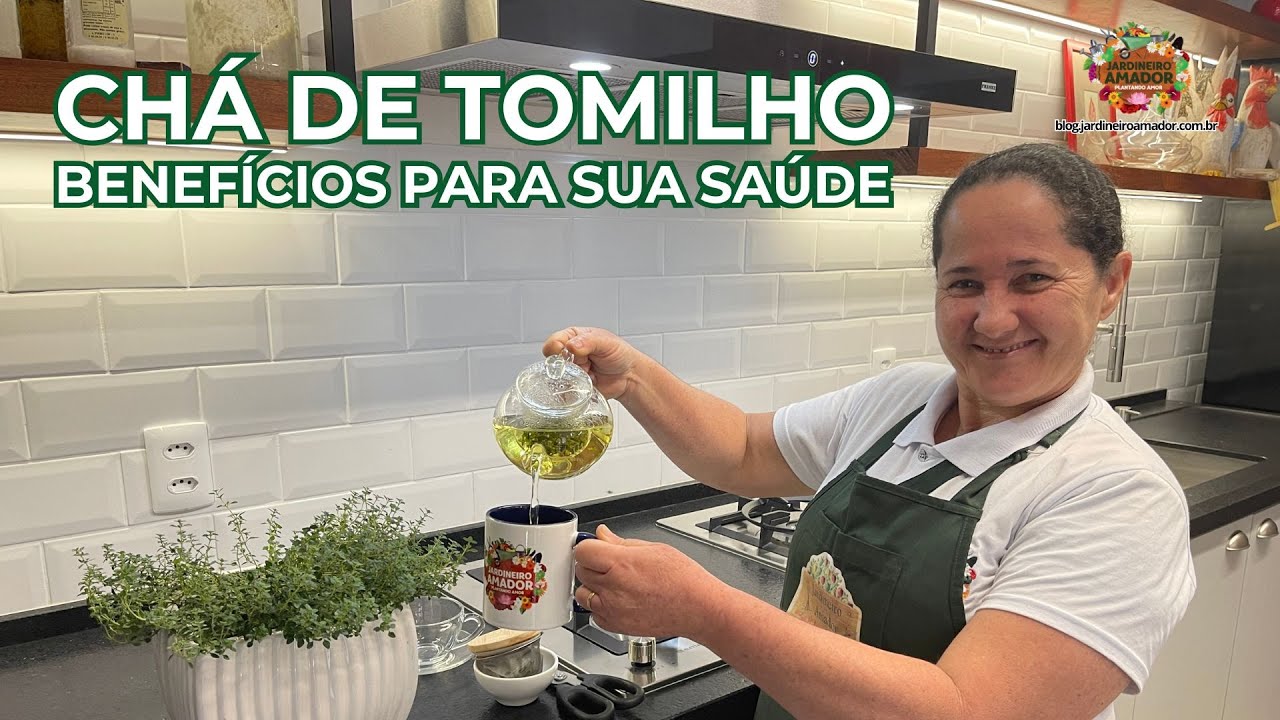 Segredos do chá de tomilho um