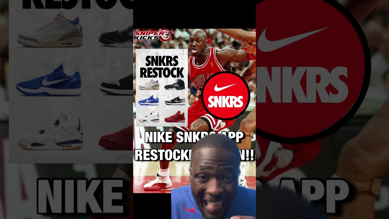 NIKE SNKRS APP BIGGEST RESTOCK EVER!