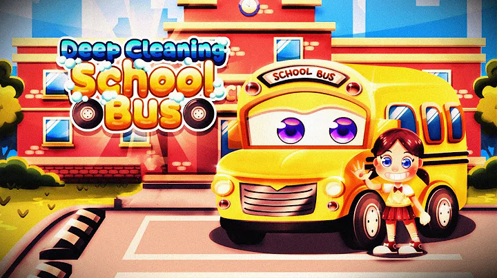 WOW, THAT'S A BIG MESS! (Deep Cleaning School Bus) —  [Y8 Games]