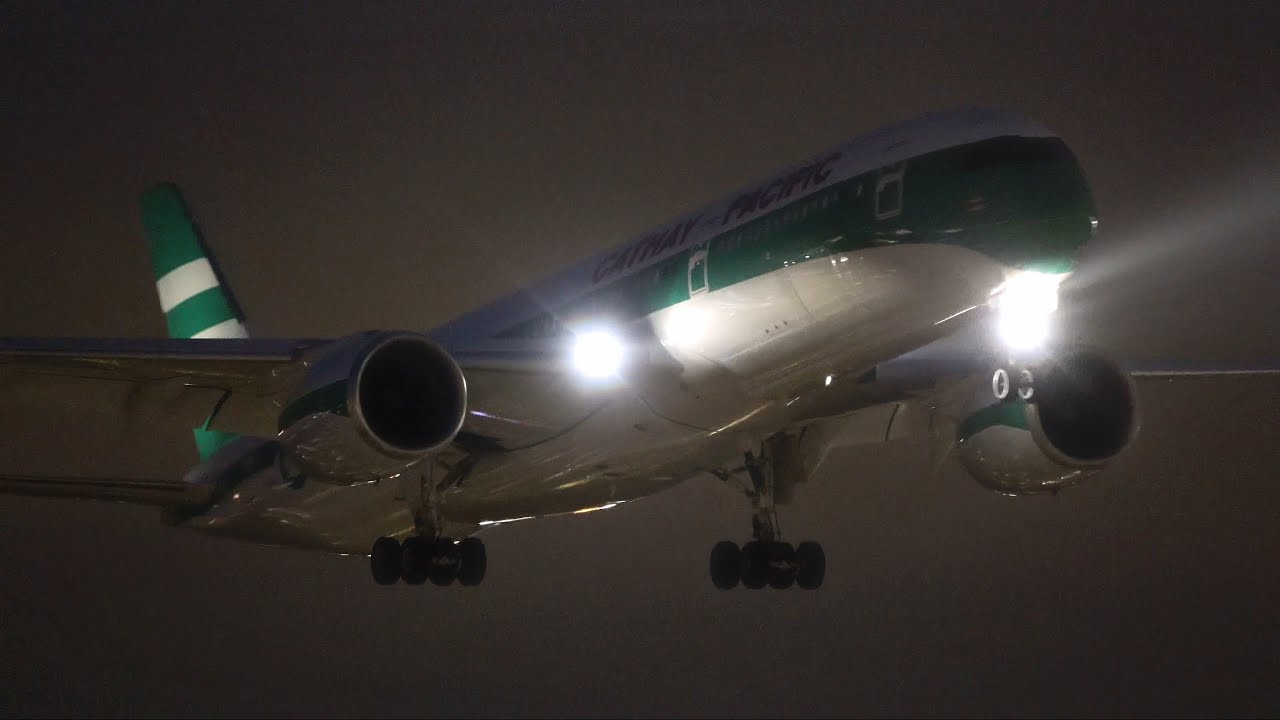 FIRST UK VISIT: CATHAY PACIFIC NEW RETRO LIVERY A350-900 ARRIVES AT LONDON HEATHROW