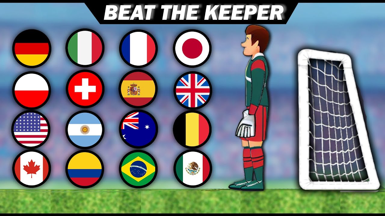 BEAT THE KEEPER | Marble Soccer Race Tournament