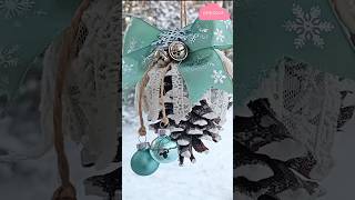 DIY How To Make Christmas Ornaments with Pinecones Christmas Decorations Ideas #Diy