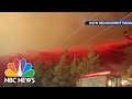 Large Wildfire Scorches Oregon