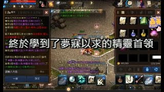 【天堂M】精靈首領學到啦