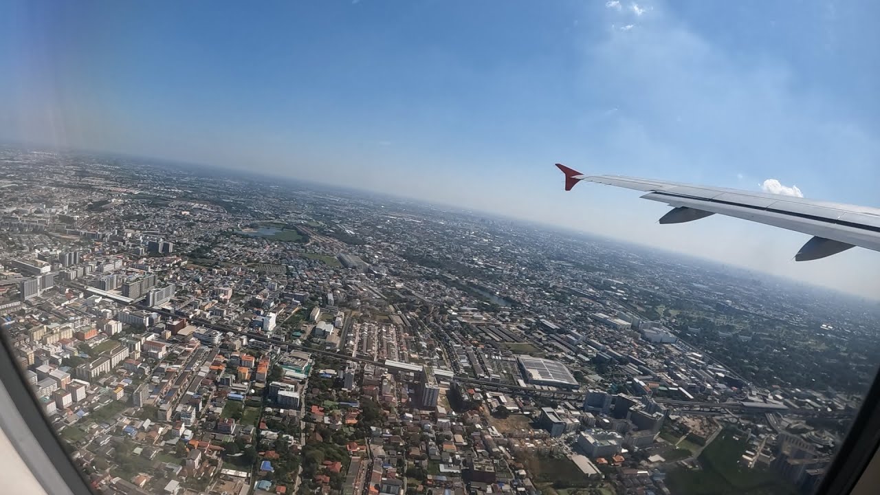 Take off from DMK Don Mueang International Airport Bangkok