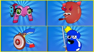 Merge Monster Alphabet Fusion ⭐⭐⭐⭐⭐ Level 1 screenshot 2