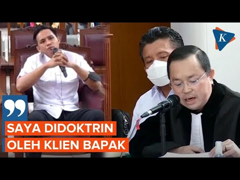 Momen Bharada E Berdebat dengan Kuasa Hukum Ferdy Sambo