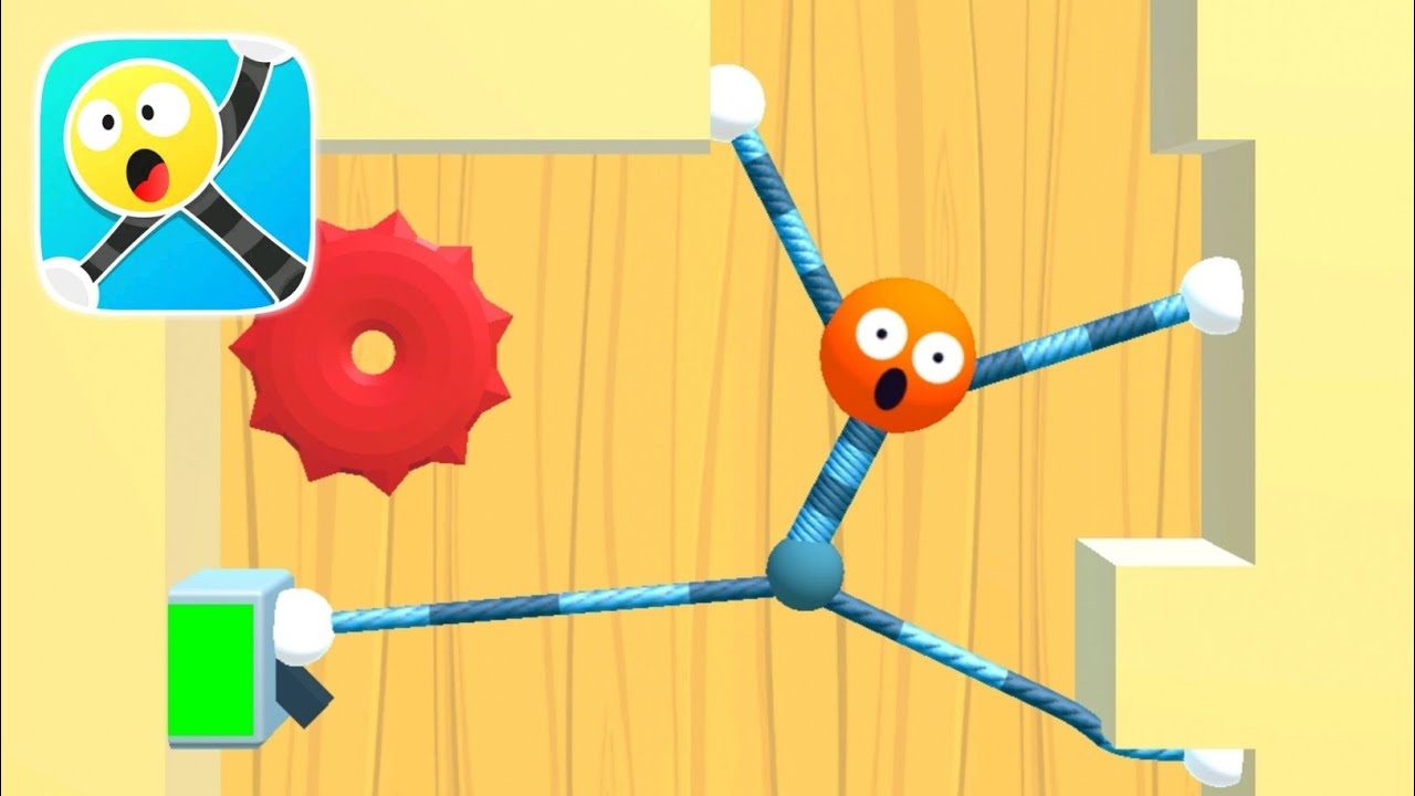 Stretch Guy - Gameplay Walkthrough Part 1 Levels 1 - 10 (Android, iOS)