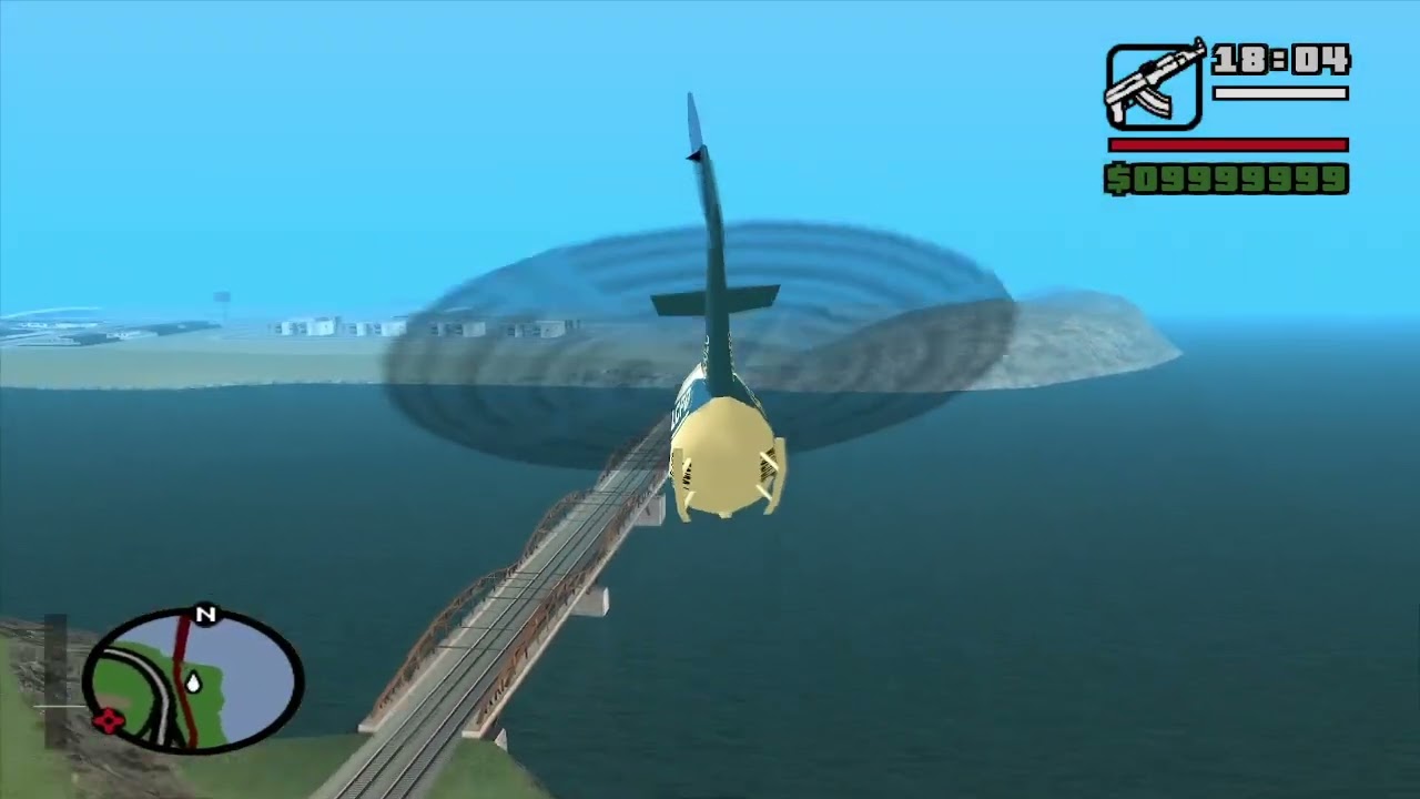 GTA 3 Chopper Ported to GTA San Andreas