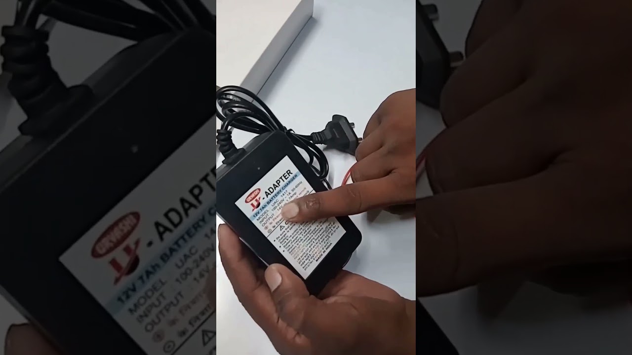 14V Adapter 3 Amp 12v Battery Charger 