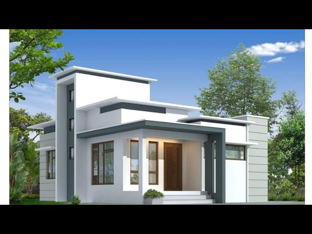 Budgethouse 700 Sq Ft 2 Bedroom Modern House And Plan - Youtube