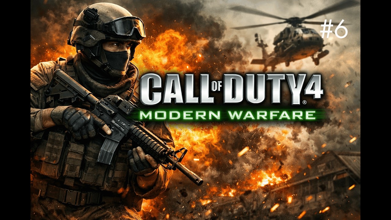 Call of Duty 4: Modern Warfare (2007) Campaign Gameplay – Part 6 | No ...