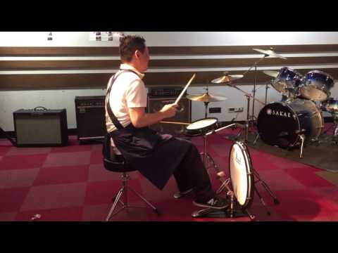 Pearl  PCTK-1810BG(Compact Traveller)を叩いてみた