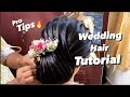 Kerala christian wedding hairstyle tutorial