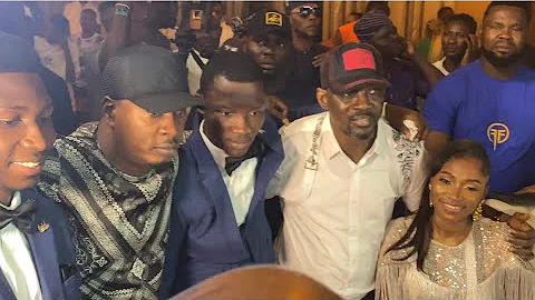 PASUMA & TAIYE CURRENCY MEET MALAIKA CHILDREN AT HIS 50TH BIRTHDAY CELEBRATION PARTY
