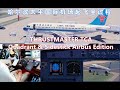 XPLANE11：哈尔滨机场起飞全过程，THRUSTMASTER TCA Quadrant & Sidestick Airbus Edition