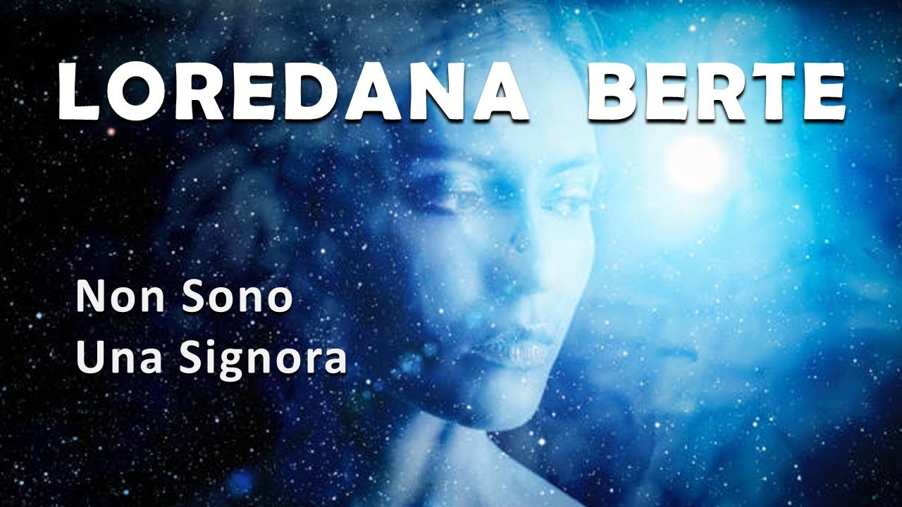 non sono una signora testo
