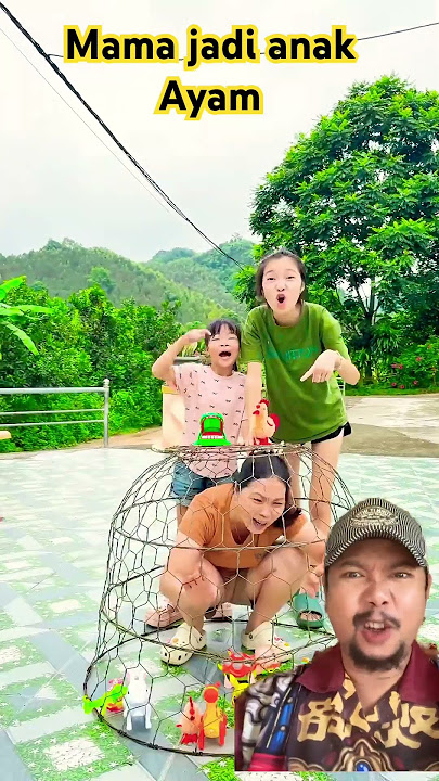 Mama tertukar jadi Anak ayam!!!? #funny