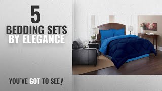 Top 10 Elegance Bedding Sets [2018]: Super Soft Goose Down 3pc REVERSIBLE Alternative Comforter - screenshot 1