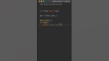 Can you create a web app in just 6 lines of python code? Flask Day 1 tutorial #flasktutorial
